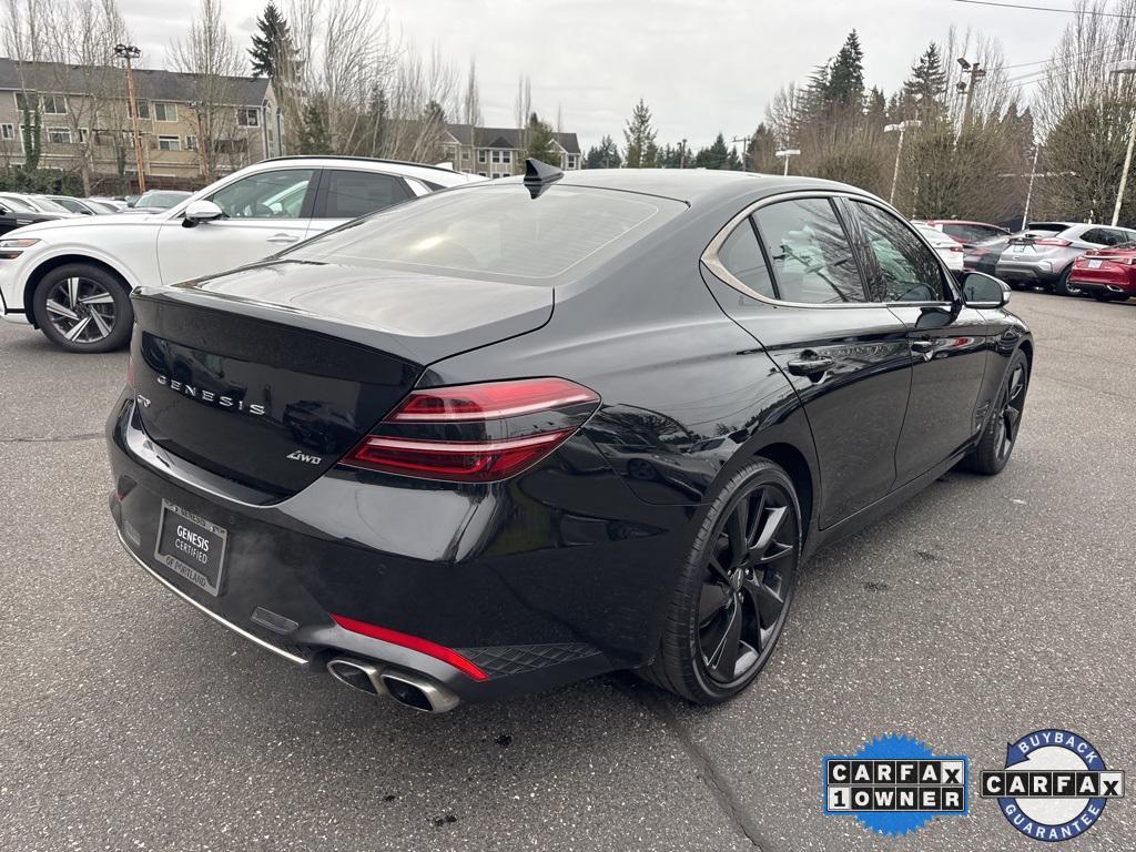used 2023 Genesis G70 car, priced at $32,995