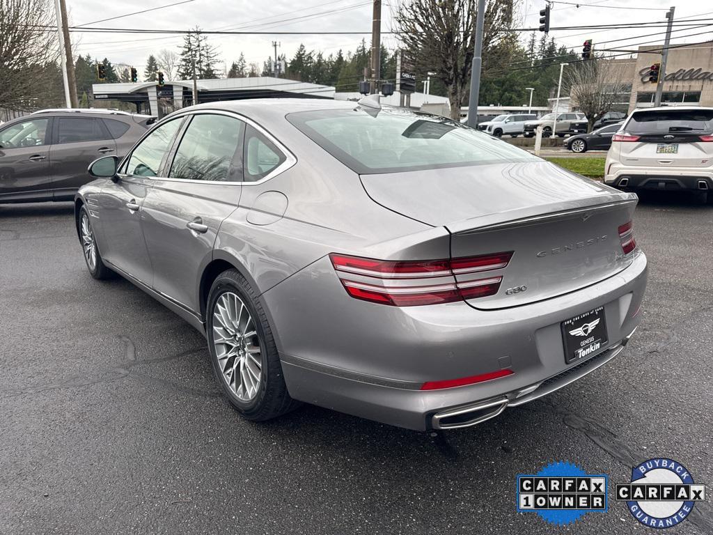 used 2023 Genesis G80 car, priced at $29,888