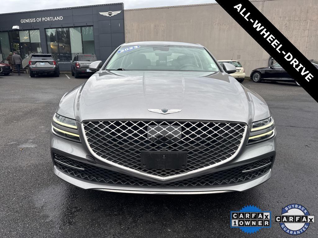 used 2023 Genesis G80 car, priced at $29,888