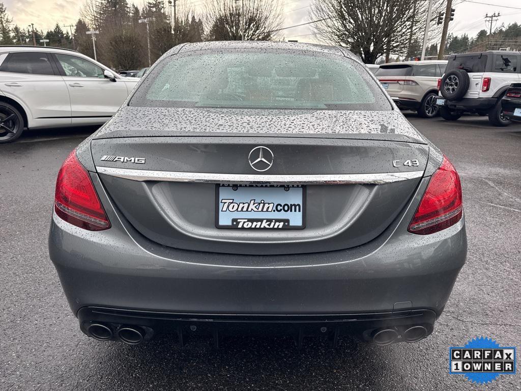 used 2019 Mercedes-Benz AMG C 43 car, priced at $29,988