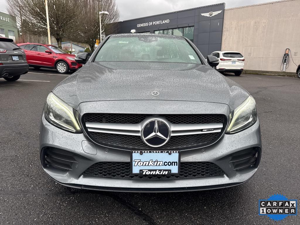 used 2019 Mercedes-Benz AMG C 43 car, priced at $29,988