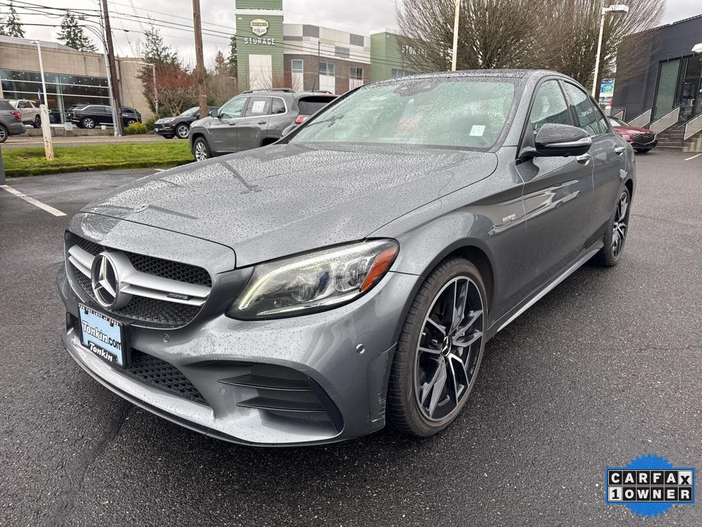 used 2019 Mercedes-Benz AMG C 43 car, priced at $29,988