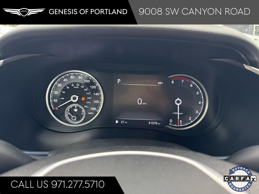 used 2023 Genesis G70 car, priced at $28,677