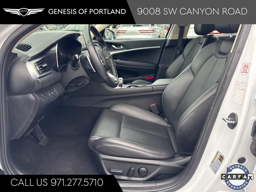 used 2023 Genesis G70 car, priced at $28,677