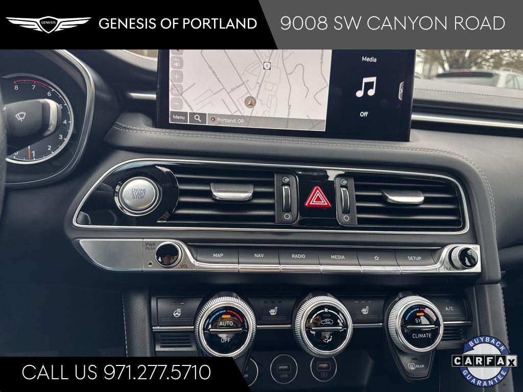 used 2023 Genesis G70 car, priced at $28,677