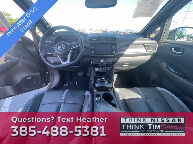 used 2021 Nissan Leaf car, priced at $13,299