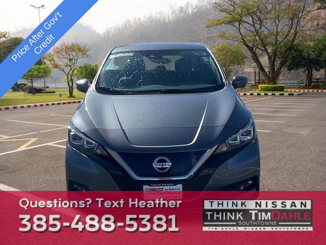 used 2021 Nissan Leaf car, priced at $13,299