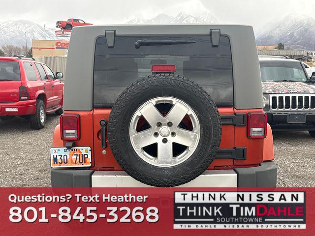used 2009 Jeep Wrangler Unlimited car, priced at $10,995