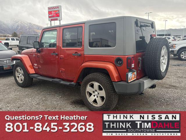 used 2009 Jeep Wrangler Unlimited car, priced at $10,995