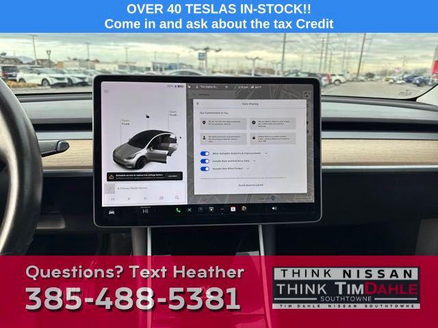 used 2020 Tesla Model Y car, priced at $21,235