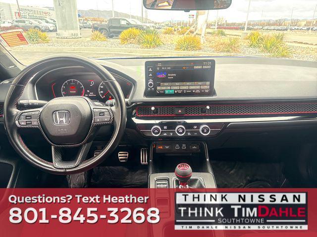 used 2022 Honda Civic Si car, priced at $16,899