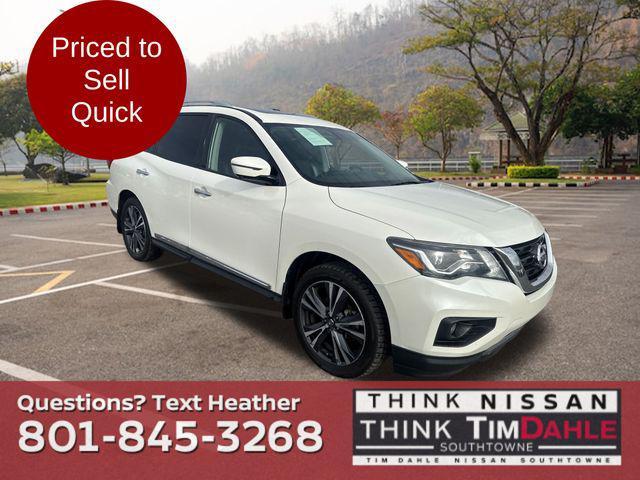 used 2018 Nissan Pathfinder car, priced at $12,989