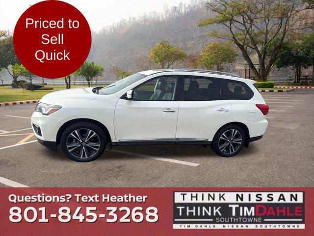 used 2018 Nissan Pathfinder car, priced at $12,989