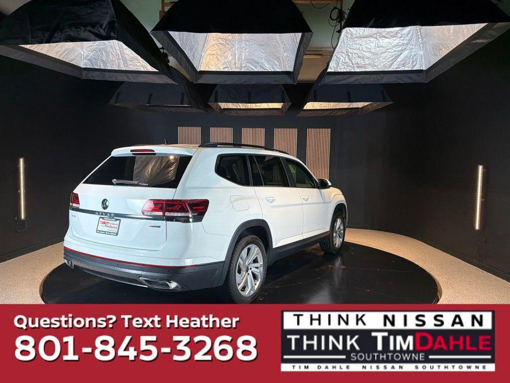 used 2021 Volkswagen Atlas car, priced at $23,952