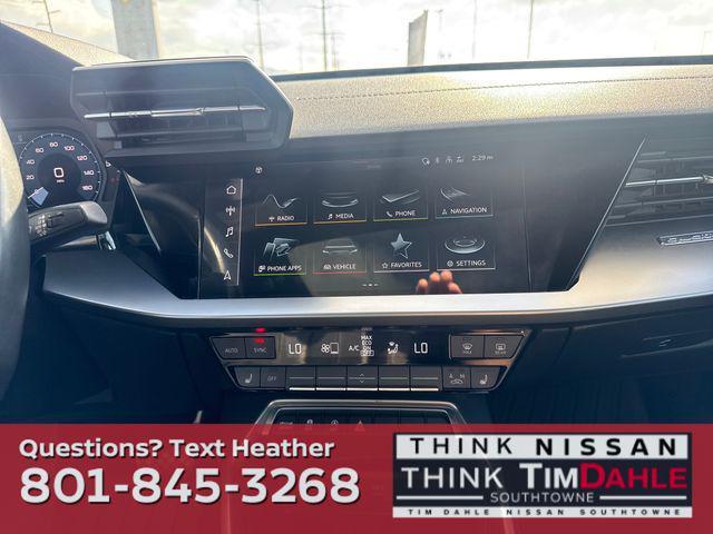 used 2022 Audi A3 car, priced at $27,899