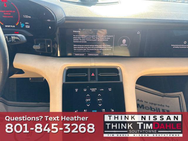 used 2020 Porsche Taycan car, priced at $66,844