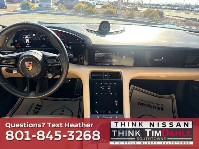 used 2020 Porsche Taycan car, priced at $66,844