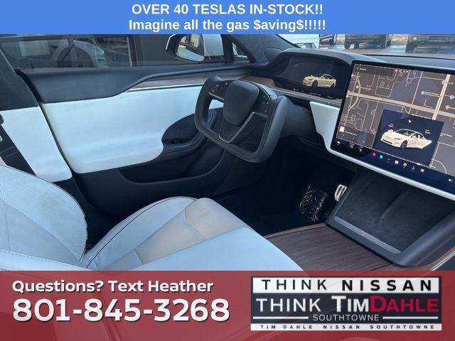 used 2021 Tesla Model S car, priced at $50,480
