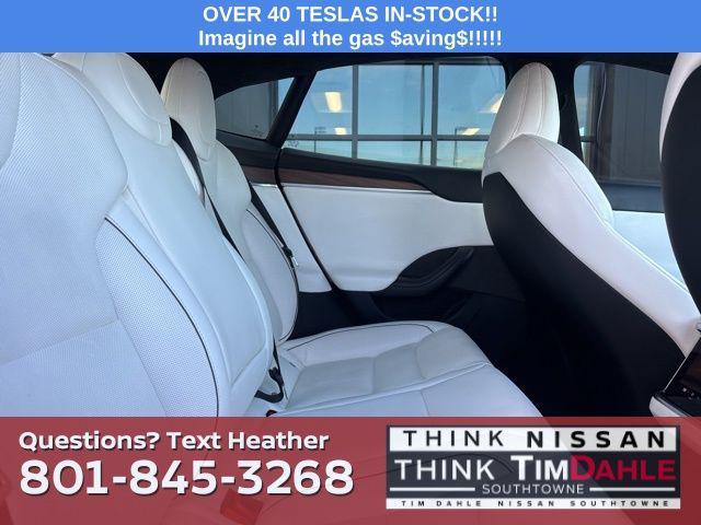 used 2021 Tesla Model S car, priced at $50,480