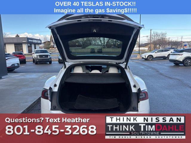 used 2021 Tesla Model S car, priced at $50,480