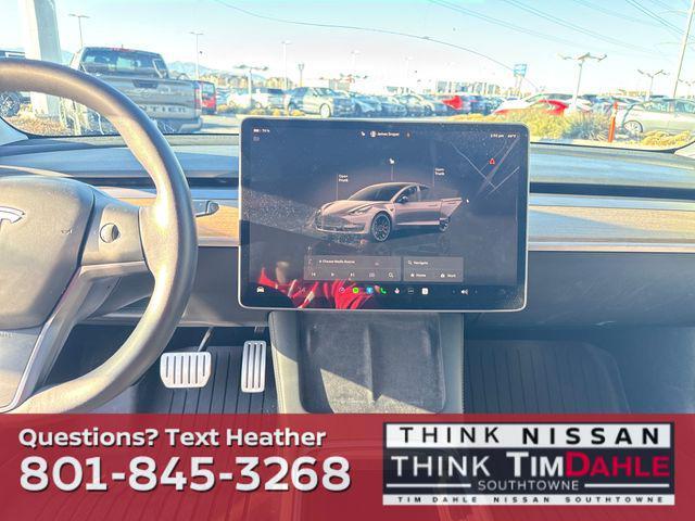 used 2022 Tesla Model 3 car, priced at $28,499