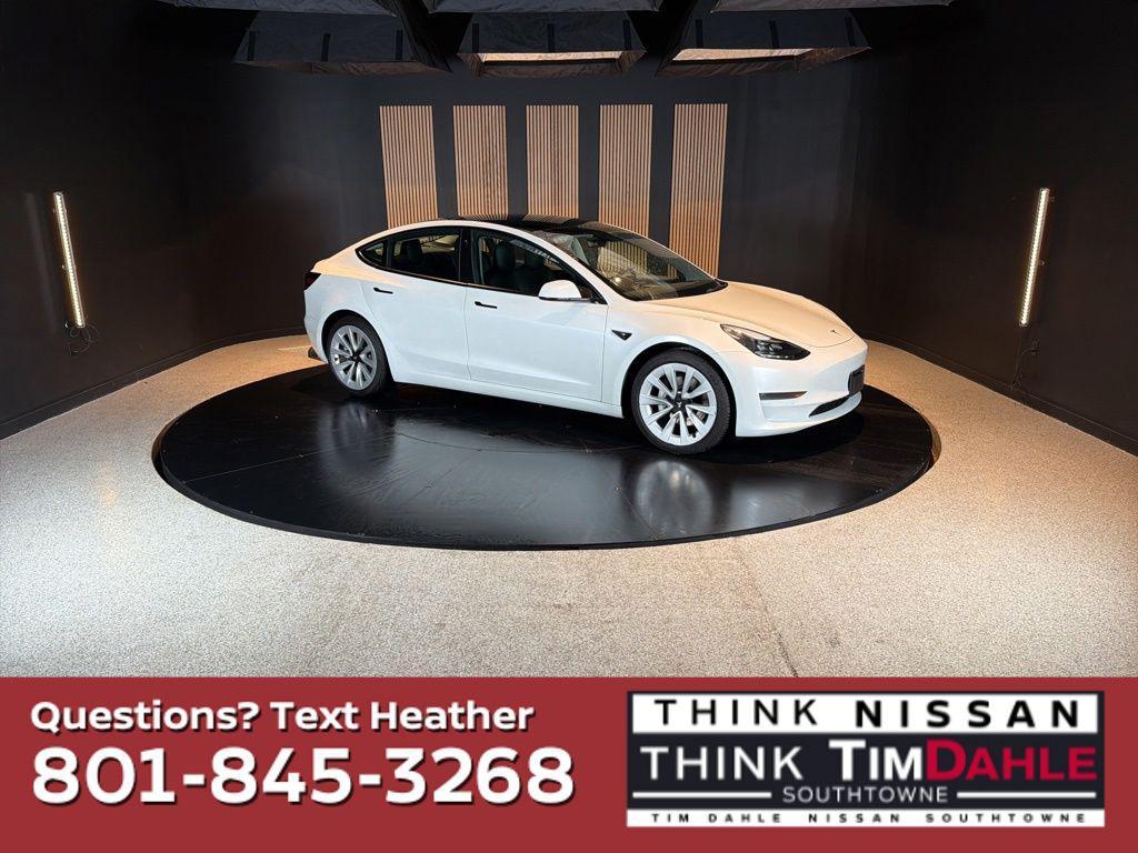 used 2022 Tesla Model 3 car, priced at $27,328