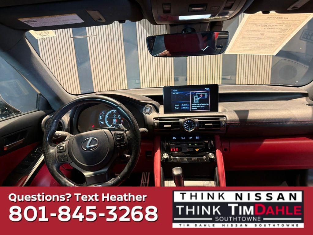 used 2023 Lexus IS 350 car, priced at $46,448