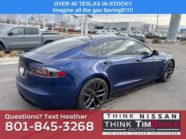used 2021 Tesla Model S car, priced at $40,804