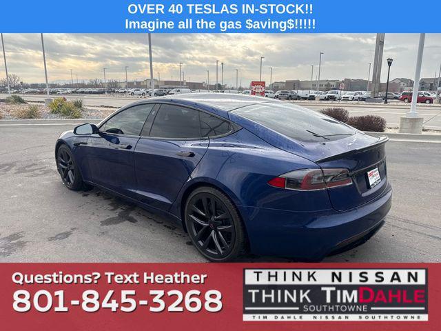 used 2021 Tesla Model S car, priced at $40,804