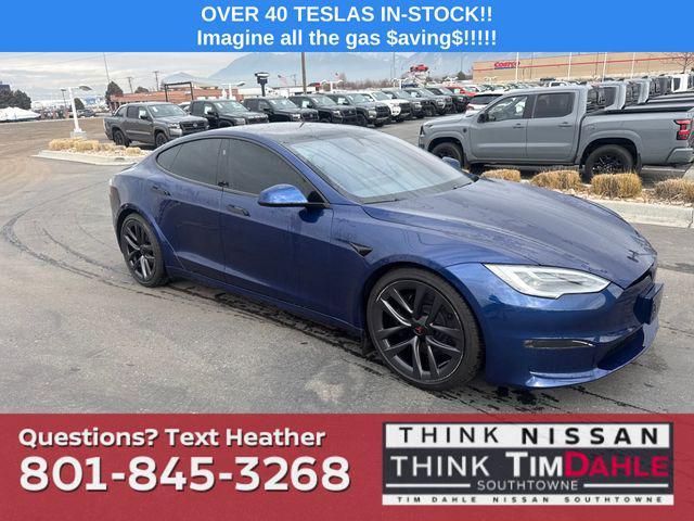 used 2021 Tesla Model S car, priced at $40,804