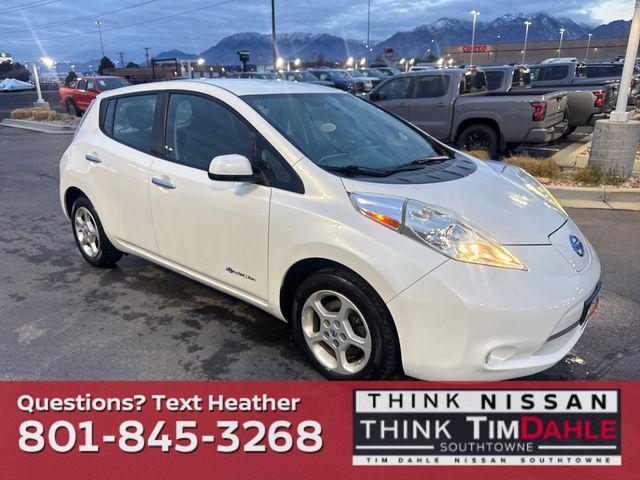 used 2014 Nissan Leaf car, priced at $4,999