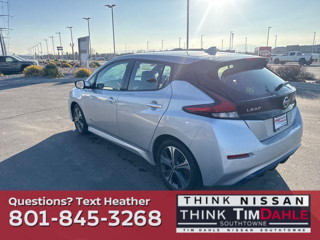 used 2019 Nissan Leaf car, priced at $13,158