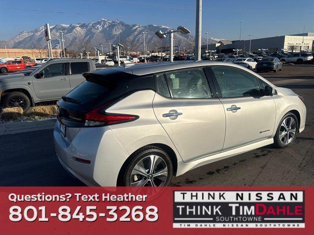 used 2019 Nissan Leaf car, priced at $13,158