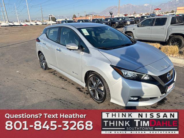 used 2019 Nissan Leaf car, priced at $13,158