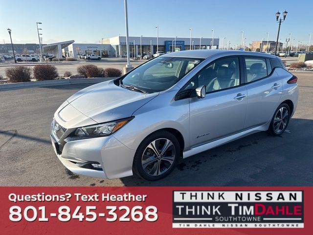 used 2019 Nissan Leaf car, priced at $13,158