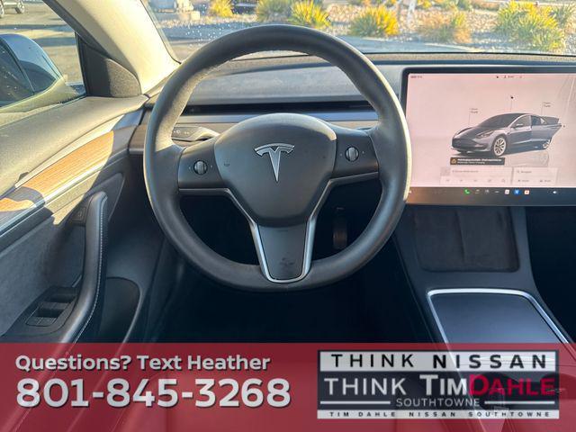 used 2022 Tesla Model 3 car, priced at $22,998