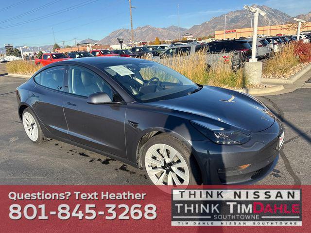 used 2022 Tesla Model 3 car, priced at $22,998