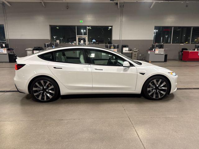 used 2024 Tesla Model 3 car, priced at $40,299