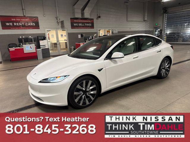 used 2024 Tesla Model 3 car, priced at $40,299