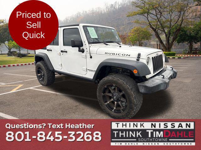 used 2016 Jeep Wrangler Unlimited car, priced at $21,299