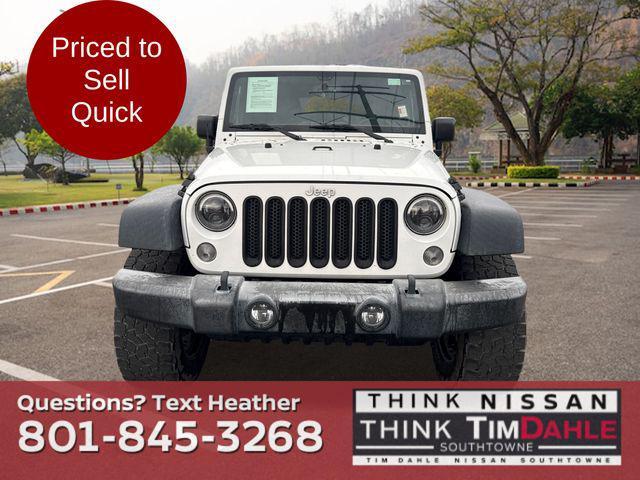 used 2016 Jeep Wrangler Unlimited car, priced at $21,299