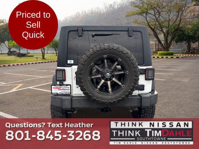 used 2016 Jeep Wrangler Unlimited car, priced at $21,299