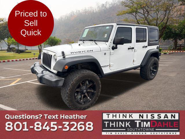 used 2016 Jeep Wrangler Unlimited car, priced at $21,999