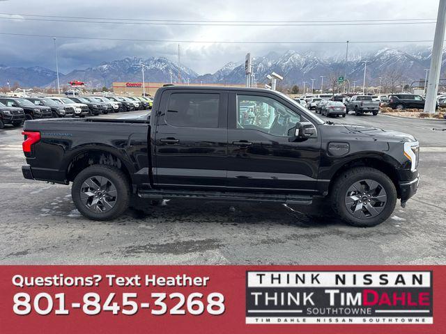 used 2023 Ford F-150 Lightning car, priced at $39,496