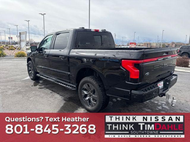 used 2023 Ford F-150 Lightning car, priced at $39,496