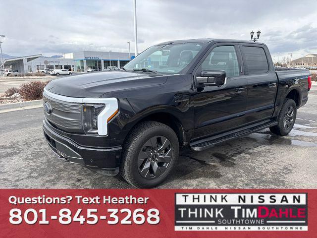 used 2023 Ford F-150 Lightning car, priced at $39,496