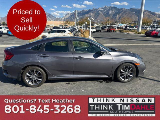 used 2021 Honda Civic car, priced at $18,999