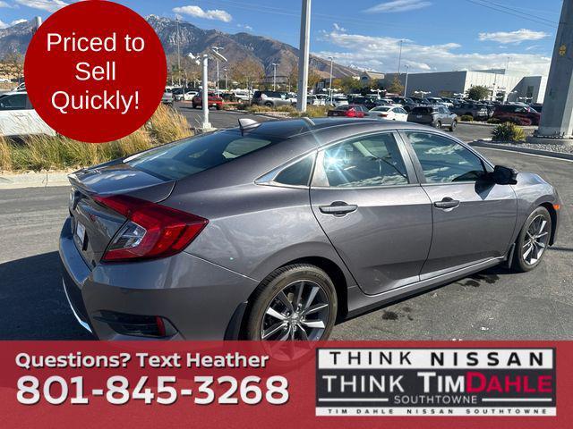 used 2021 Honda Civic car, priced at $18,999