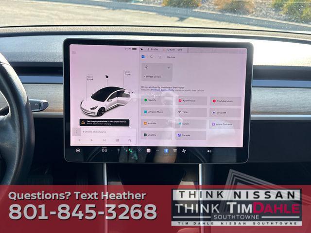 used 2019 Tesla Model 3 car, priced at $23,504