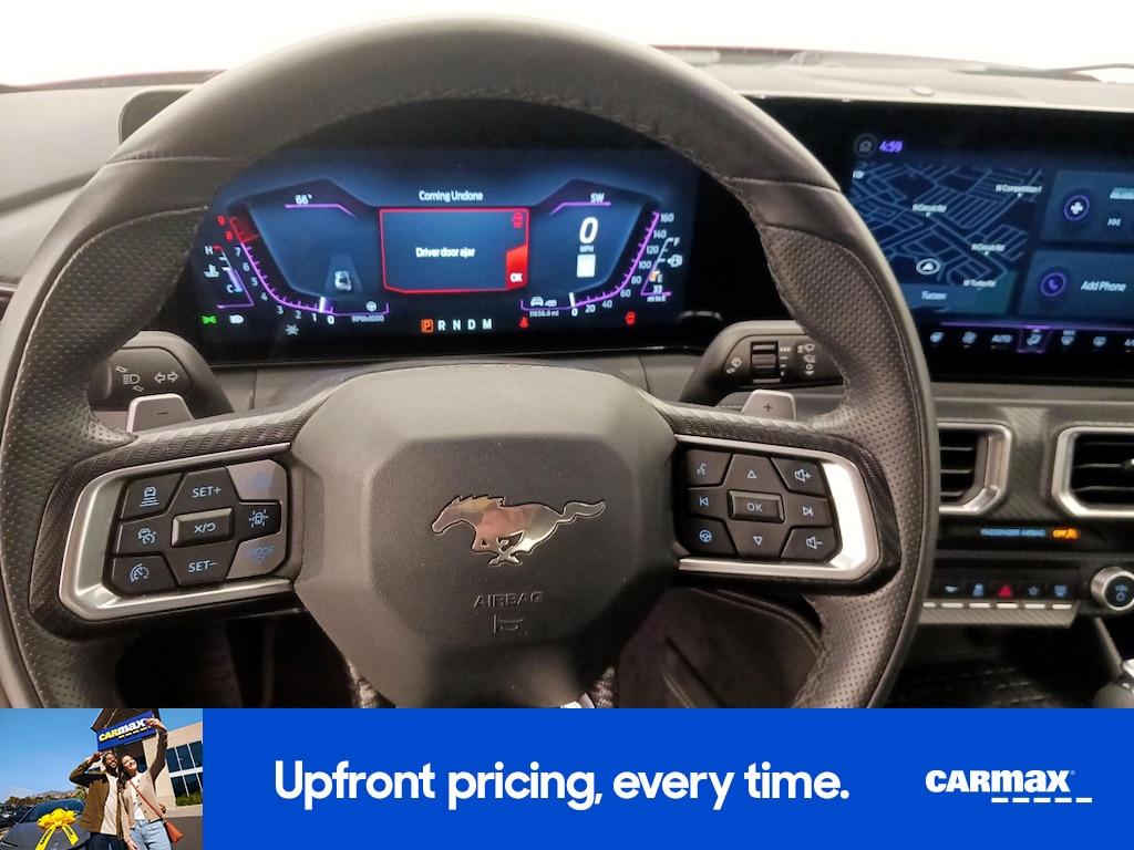 used 2024 Ford Mustang car, priced at $48,998